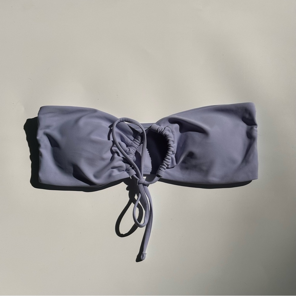 NWOT SHEIN Periwinkle Swimsuit Bikini Top size medium